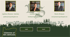Desktop Screenshot of oregonabogada.com